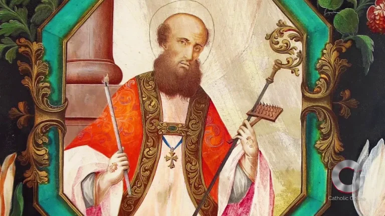 Printable Saint Blaise prayer card — Free Download Printable Saint Blaise prayer card — Free Download