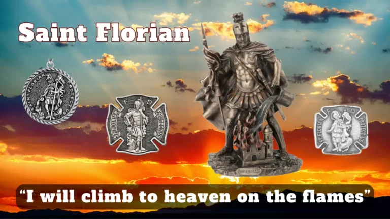 Printable Saint Florian prayer card — Free Download