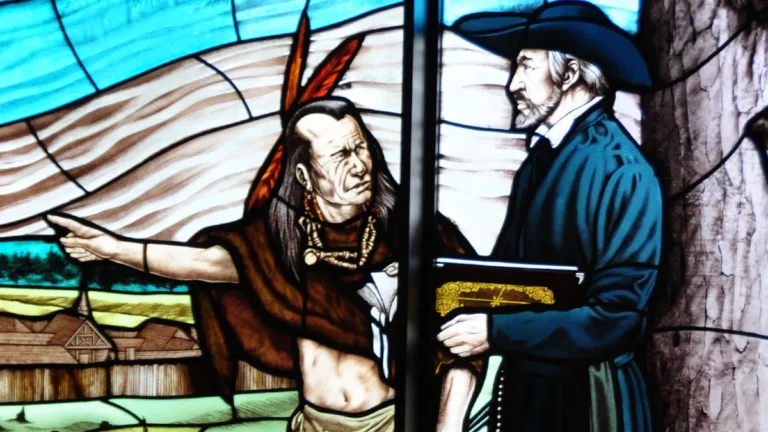 Printable Saint John de Brébeuf prayer card — Free Download