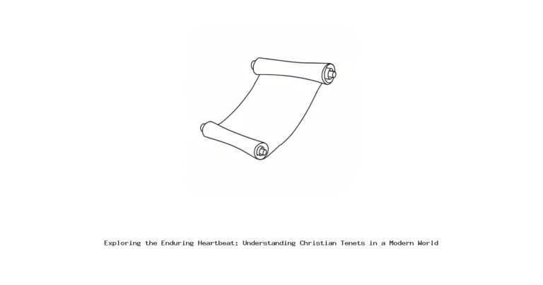 Exploring the Enduring Heartbeat: Understanding Christian Tenets in a Modern World