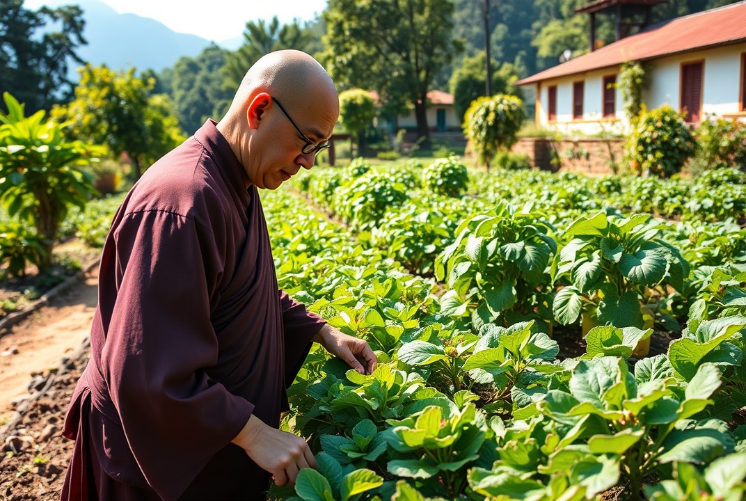 how to become a christian monk
