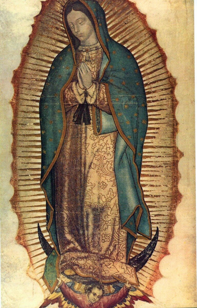 Printable Our Lady of Guadalupe prayer card — Free Download