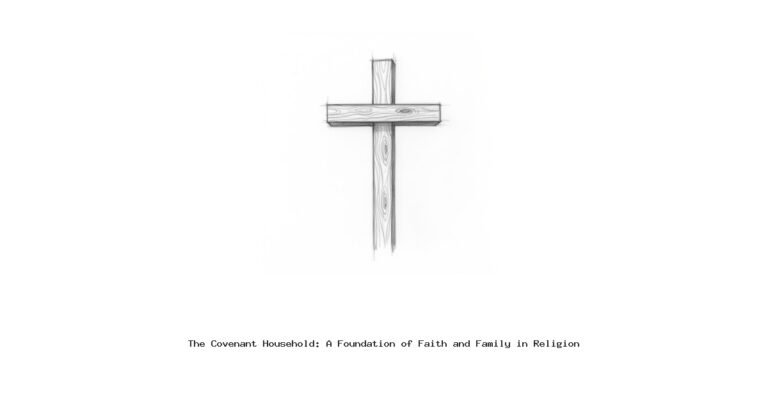 The Covenant Household: A Foundation of Faith and Family in Religion